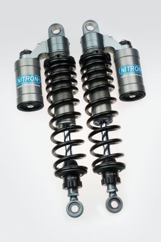 NITRON ナイトロン カラー:ブラック/ブラック NITRON TWIN SHOCK TWIN R3 Series リアショック HONDA PCX 18-20 TSH20RB-BK｜MOTO-OCC 店