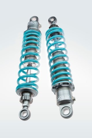 NITRON ナイトロン カラー:タイタニアム/ターコイズ TWIN SHOCK TWIN R1 Series リアショック HARLEY DAVIDSON Sportster 360mm TSHD01ST-TQ 105,312円