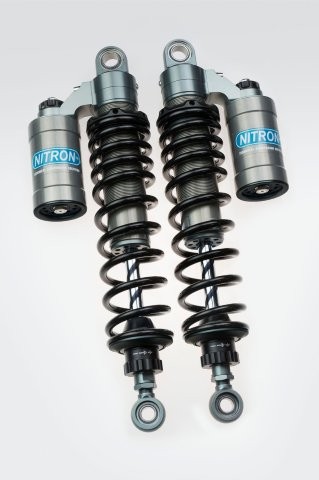 NITRON ナイトロン カラー:ブラック/ブラック NITRON TWIN SHOCK TWIN R3 Series リアショック TRIUMPH Speed Twin1200 19- TST11RB-BK|MOTO-OCC 店