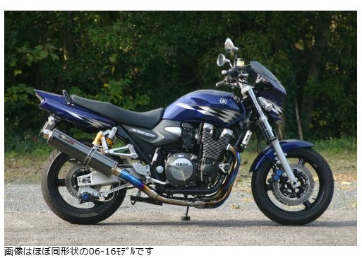 NOJIMA ノジマエンジニアリング DLCチタン フルエキゾースト 4-1SC XJR1300 03-06 NTX215GTD-J