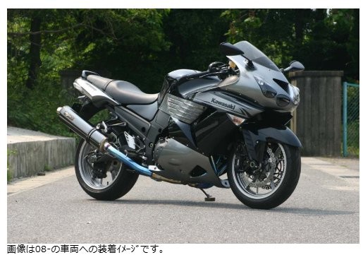 NOJIMA ノジマエンジニアリング DLCチタン フルエキゾースト 4-1SC ZZR1400 06-07 NTX623GTD-CL