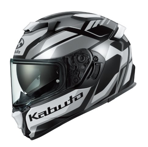 在庫有り OGK オージーケー カブト KAMUI 5 GRAVIX フルフェイス ヘルメット フラットブラックグレー XSサイズ(53-54)