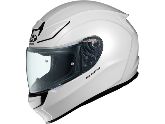 外部倉庫在庫有り OGK オージーケーカブト ヘルメット SHUMAパールホワイト Lサイズ(59-60)｜MOTO-OCC 店