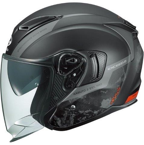 カブト　EXCEED2 RIDGE 新品　未使用 EXCEED OGK KABUTO EXCEED-2 RIDGE ホワイトブラック L(59-60cm
