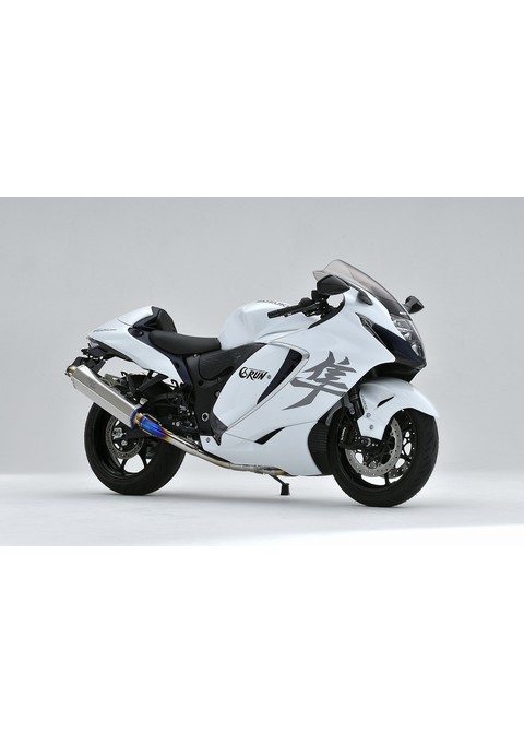 TT-Formula Twin フルチタン ポリッシュ 4-2-2 HAYABUSA(21-) オーヴァー オーバー OVER レーシング 25-552-01｜MOTO-OCC 店