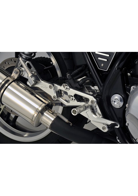 BACK-STEP 4ポジション シルバー CB1100 オーヴァー オーバー OVER レーシング 51-18-01