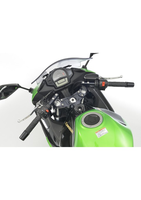 スポーツライディング ハンドルキット BLK Ninja400(14-17) オーヴァー オーバー OVER レーシング 55-721-11B｜MOTO-OCC 店