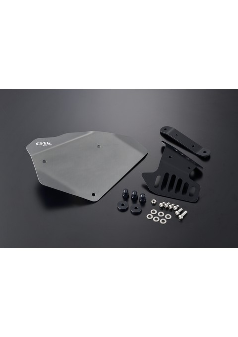サイドカバー Type2 L ガンメタ Monkey125(18-20)(21-23)(24-) オーヴァー オーバー OVER レーシング 57-012-022GM