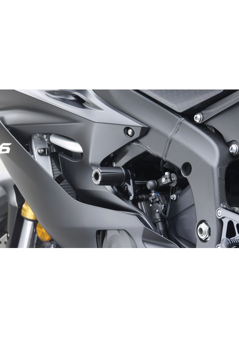 レーシングスライダー ブラック YZF-R6(17) オーヴァー オーバー OVER レーシング 59-433-01B|MOTO-OCC 店