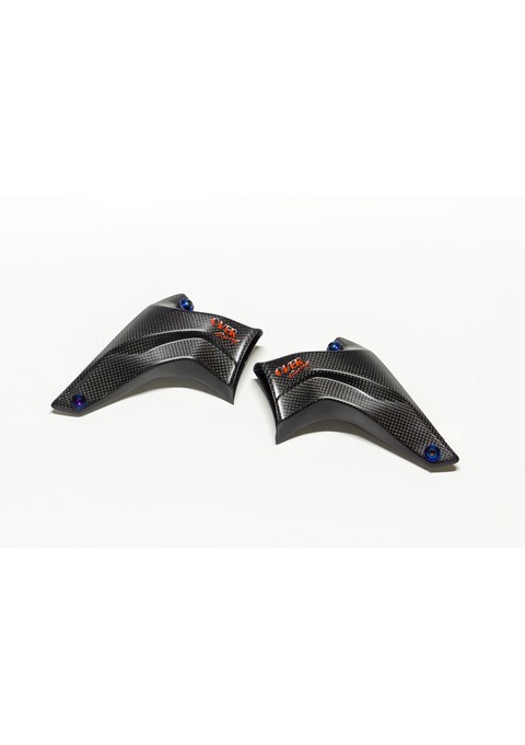 Carbon フロントキャリパーダクト Mat Brembo P108用 オーヴァー オーバー OVER レーシング 73-99-02M