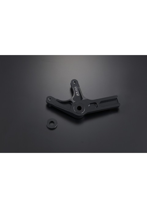 Rキャリパーサポート ブレンボ2P(カニ) アップマウント(上側) BLK DAX125(22-23)(24-) オーヴァー オーバー OVER レーシング 83-123-22B|MOTO-OCC 店