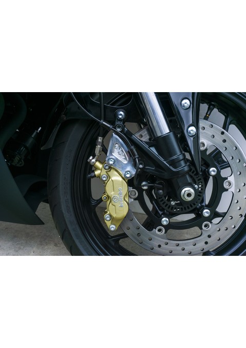 Fキャリパーサポート ブレンボ4P用 SIL YZF-R25(19-) オーヴァー オーバー OVER レーシング 83-351-11|MOTO-OCC 店