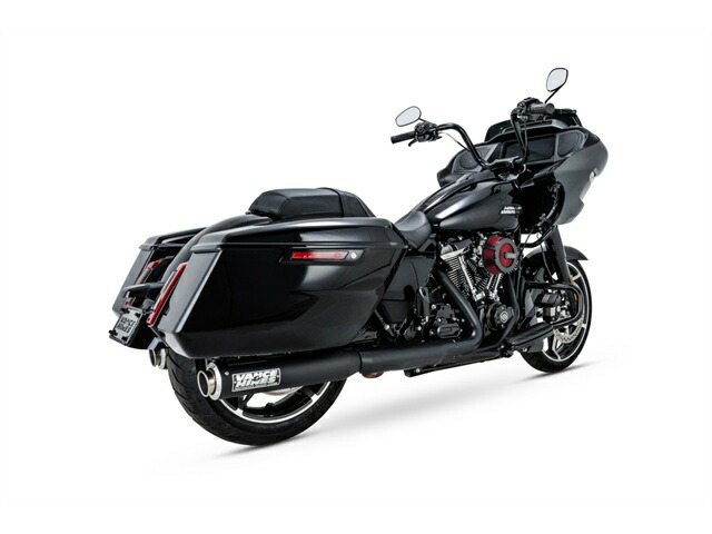 バンスアンドハインズ Supersport スリップオン ブラック マフラー TOURING(M8) 17-24 1801-1831
