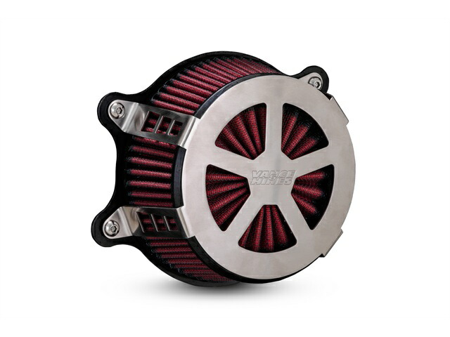 バンスアンドハインズ VO2 エアインテイク Radiant V レイディエントファイブ ステンレス Sportster 91-22 71469