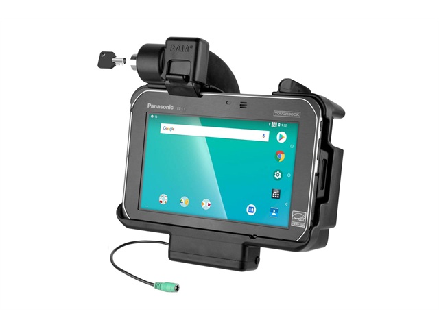 ラムマウント GDSパワードック(Panasonic FZ-S1/L1専用) キーロック付 ボール無 RAM-HOL-PAN15PKLU RAM-HOL-PAN15PKLU