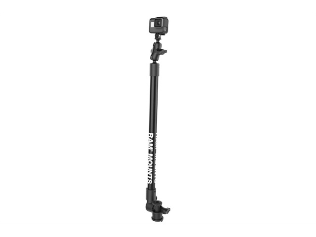ラムマウント GoProマウント＆トラックボールベースセット(全長60.9cmタフポール) 1インチボール RAP-411-18-A-GOP1-1 RAP-411-18-A-GOP1-1