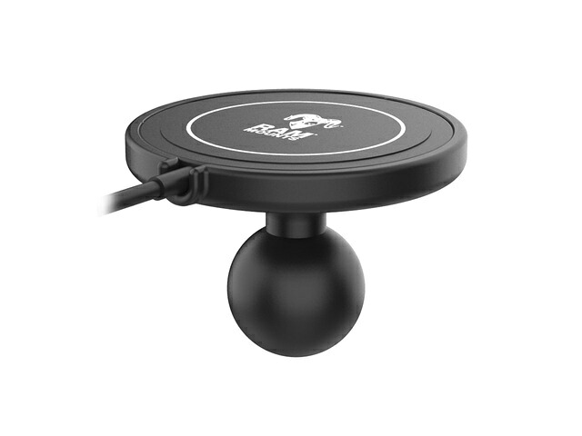 ラムマウント 防水ワイヤレス充電パック&ボールアダプターセット Qi2(最大15W出力) 1インチボール RAP-B-202-AP-MAG-1-W2MU B-202-AP-MAG-1-W2MU