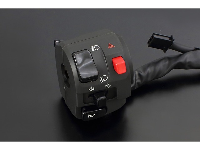 08/04出荷予定 DRAFT PMC ピーエムシー ZXタイプハンドルスイッチ左側 174-1104｜MOTO-OCC 店