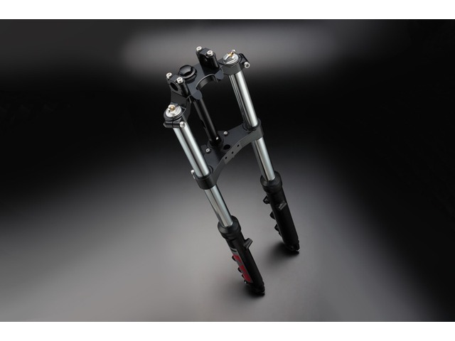 07/29出荷予定 DRAFT PMC ピーエムシー KYB36KZフロントフォーク&トリプルクランプASSY (Z1/Z2・ブラックフォーク) 74-682｜MOTO-OCC 店