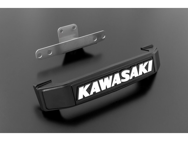 在庫有り ARCHI アーキ PMC ピーエムシー BIGステムエンブレム&ステーセット KAWASAKI大文字 ブラック Z900RS 189-1174-1