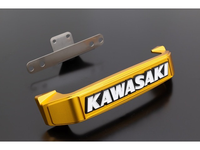 在庫有り ARCHI アーキ PMC ピーエムシー BIGステムエンブレム&ステーセット KAWASAKI大文字 ゴールド Z900RS 189-1175-1|MOTO-OCC 店