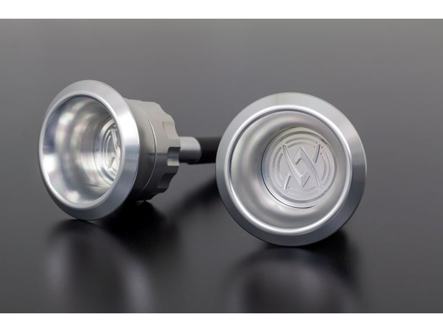 07/24出荷予定 PMC ピーエムシー ARCHI アクスルガード フロント Z650RS シルバー/シルバー 199-6122|MOTO-OCC 店