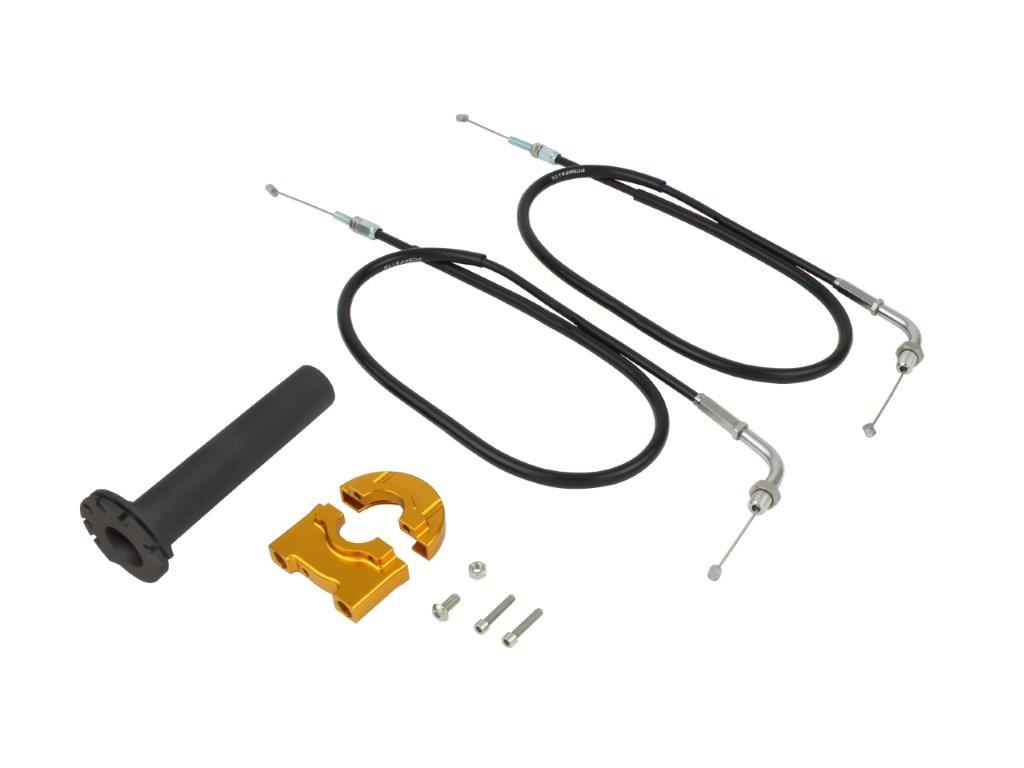 4営業日後 予定 POSH ポッシュ コンパクトハイスロットルキット ゴールド CB400SF/CB400SFVersionS/CB400SFVTECH/CB400SFSPEC-II/III/FTR223 050678-G1|MOTO-OCC 店