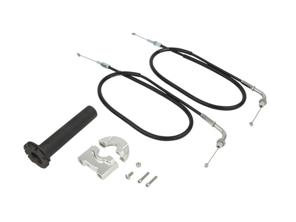 4営業日後 予定 POSH ポッシュ コンパクトハイスロットルキット シルバー CB400SF/CB400SFVｅｒｓｉｏｎS/CB400SFVTECH/CB400SFSPEC-II/III/FTR223 050678-S1｜MOTO-OCC 店