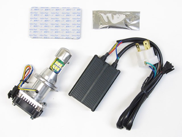 PROTEC プロテック LEDヘッドライトバルブキット H4 Hi/Lo LB4-S3 3000K 65044