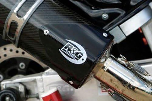 R&G アールアンドジー エキゾースト サイレンサー フロテクター マフラースライダー ブラック Tri Oval Exhaust Protector 右 RG-EP0007BK2 7,546円