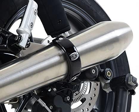 R&G アールアンドジー エキゾースト サイレンサー フロテクター マフラースライダー ブラック TRIUMPH/Street Twin(16-18)Street Cup(17-) RG-EP0028BK