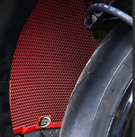 R&G アールアンドジー Radiator Guards ラジエターガード カラー：レッド HONDA CB400F(13-15)/CB500F(13-15) etc.