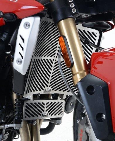 R&G アールアンドジー ステンレス ラジエターガード コアガード TRIUMPH Speed Triple S(16-18)/Speed Triple R(16-18)/Speed Triple RS(18-20) RG-SRG0045SS 14,839円