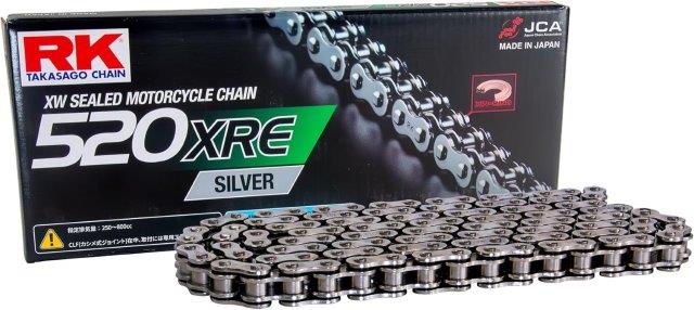 RK アールケー ジャパン TAKASAGO CHAIN SV520XRE 120L リンク数 : 120L カラー : シルバー SV520XRE-120L