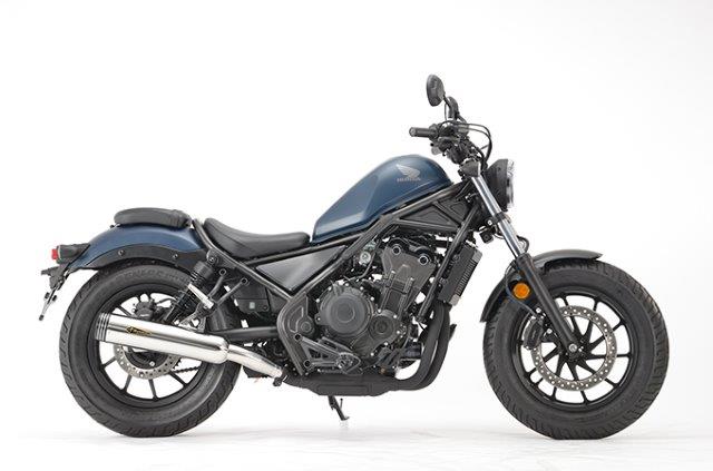 r’s gear アールズギア Rebel500(17-22)(23-) ワイバンクラシック スリップオンマフラー ステンポリッシュ MH56-03CP