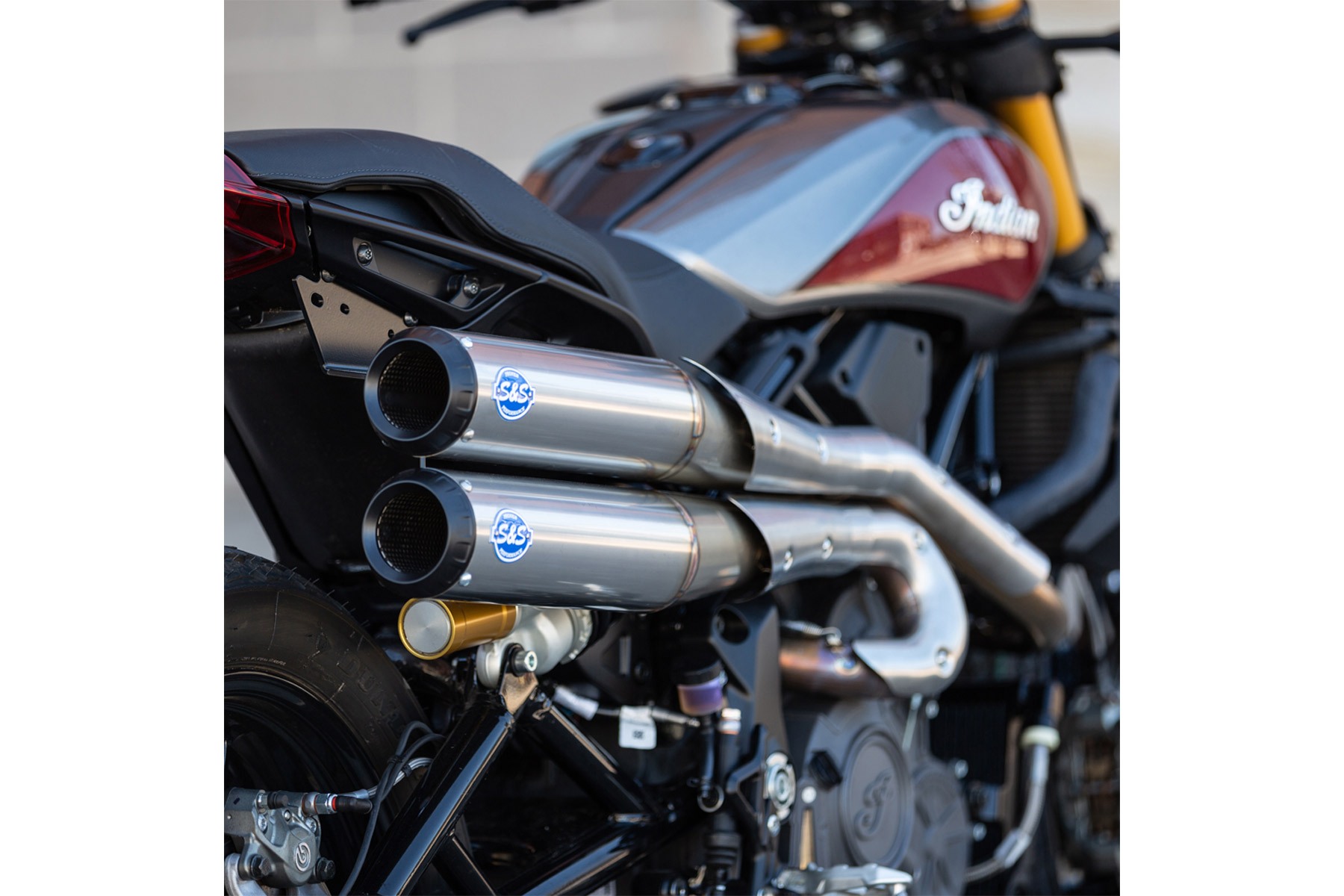 S&S Cycle エスアンドエスサイクル GRAND NATIONAL 2-2 INDIAN FTR1200 550-0950B