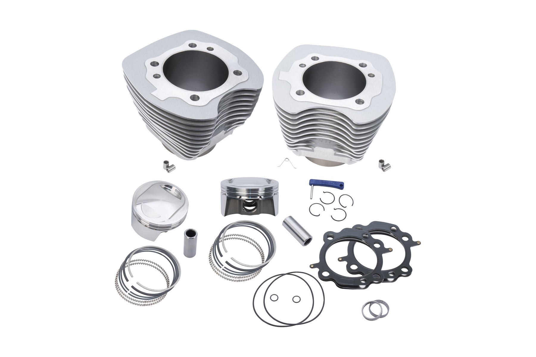 S&S Cycle エスアンドエスサイクル 98 ボルトインビッグボアキット SLV BT 99-06 910-0482