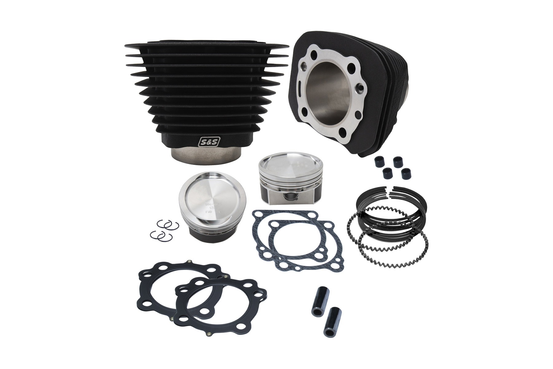 S&S Cycle エスアンドエスサイクル XL1200 コンバージョンキット W.BLK XL883 86-21 910-0687|MOTO-OCC 店