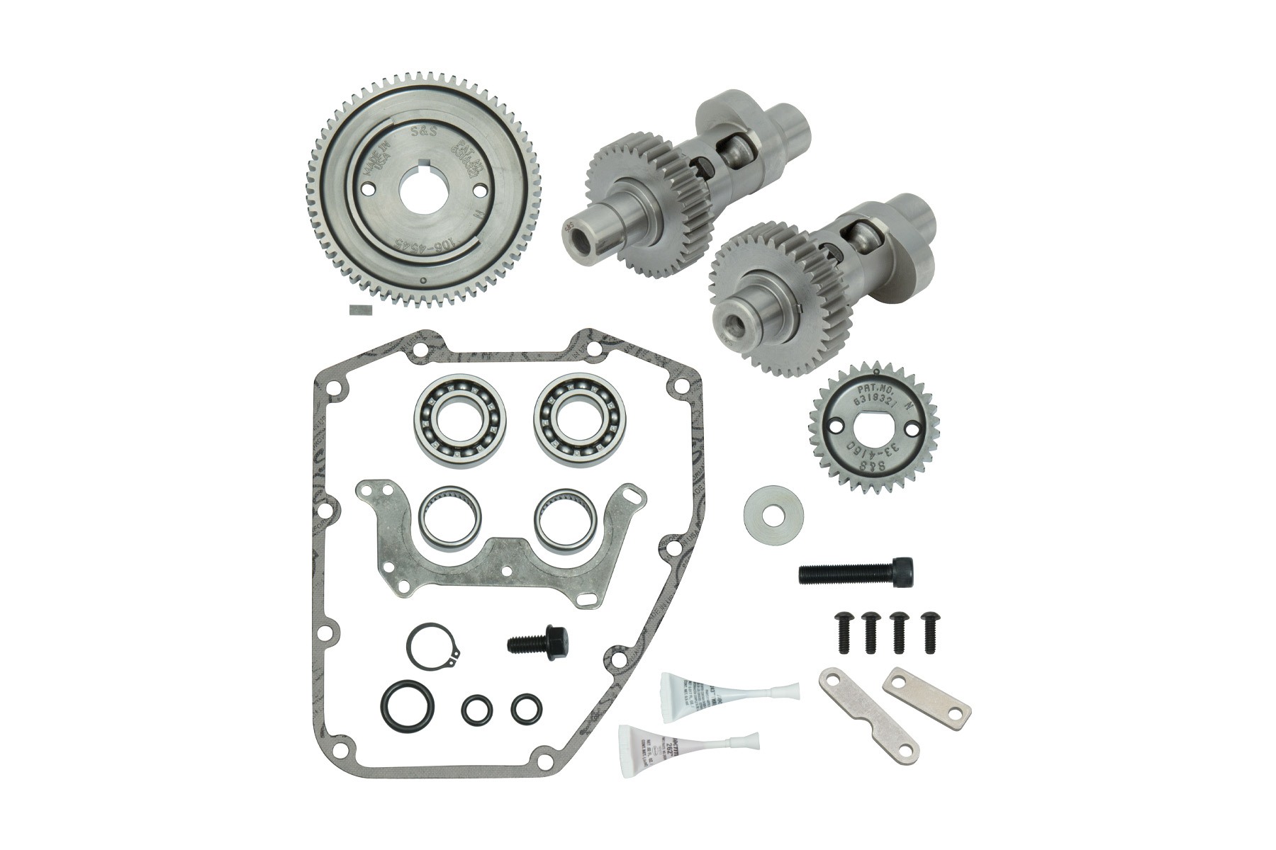 S&S Cycle エスアンドエスサイクル ギアドライブ カムシャフトキット 551GE X-WEDGE 07-15 106-5442