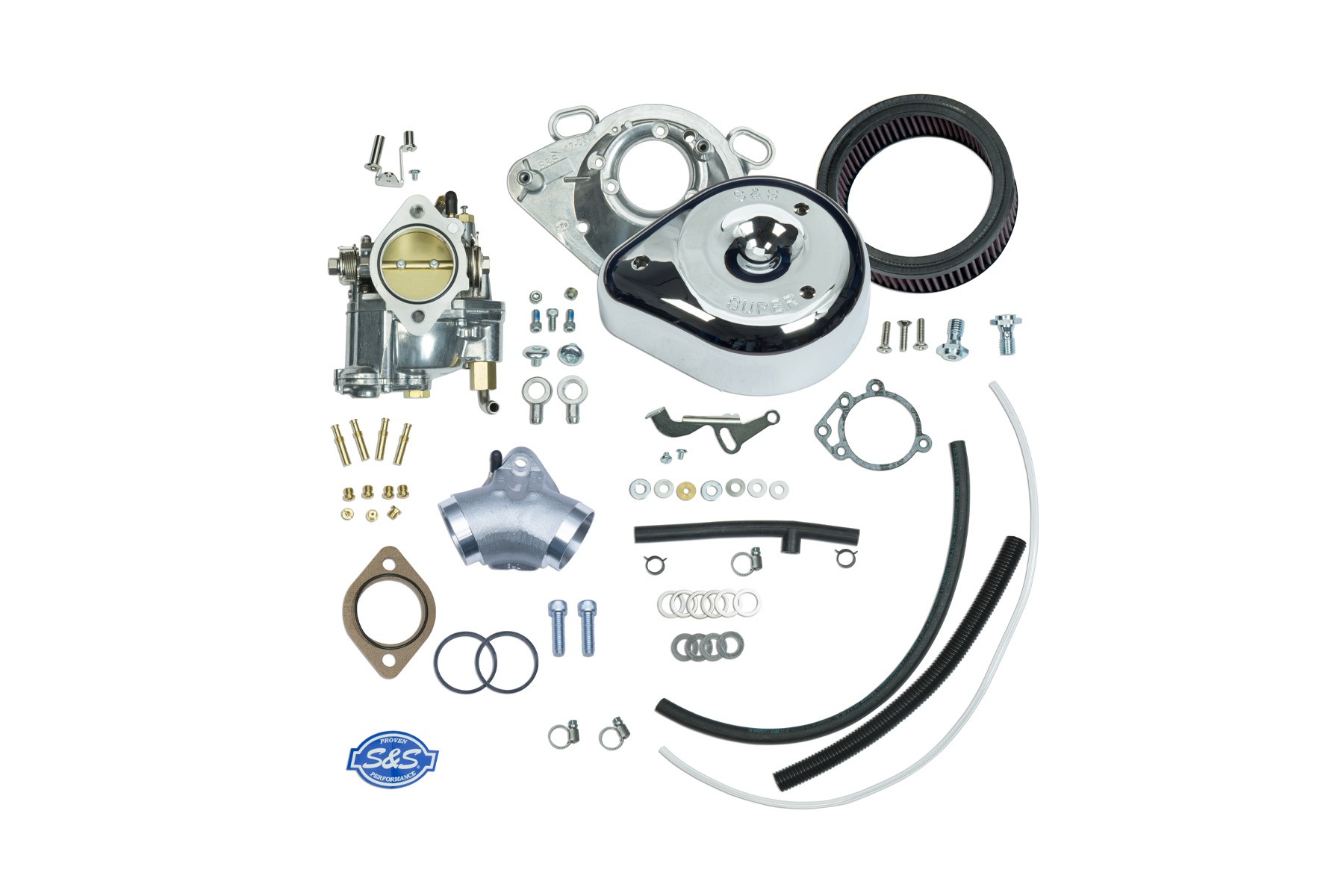 S&S Cycle エスアンドエスサイクル スーパーEコンプリートキャブレターキット SPORTSTER 91-03 11-0409