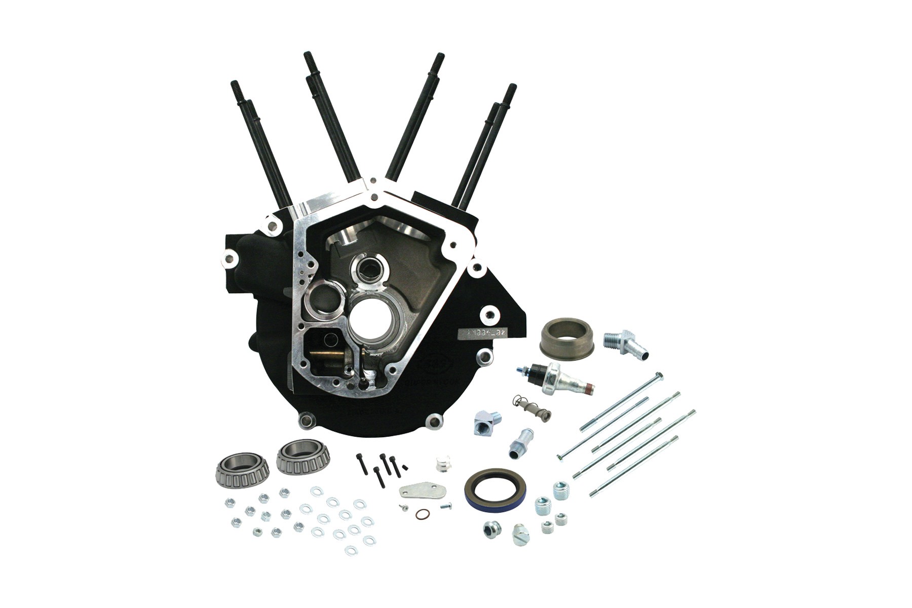 S&S Cycle エスアンドエスサイクル クランクケース アッシー スタンダードボア OEM:24473-85C 31-0052