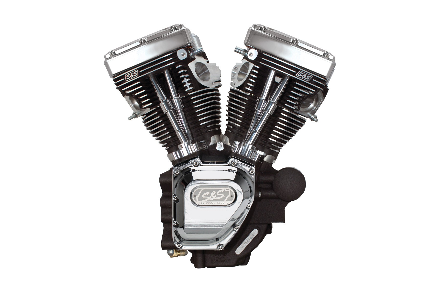 S&S Cycle エスアンドエスサイクル T143 エンジンASSY W.BLK DYNA 06-17 310-0883A