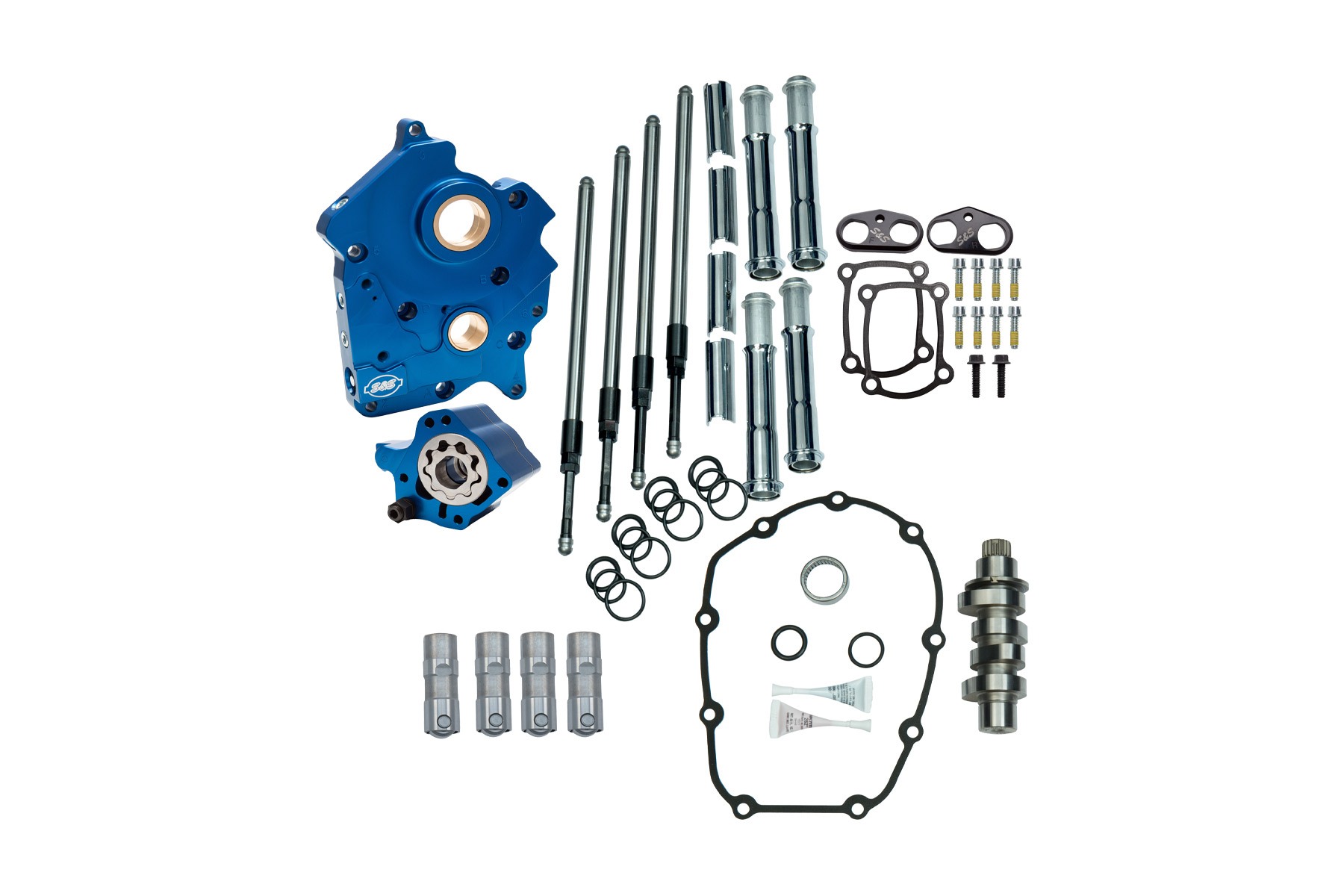 S&S Cycle エスアンドエスサイクル 465Cカムチェストキット CHR M8 エンジン(OilCooled) 17-21 310-1003B
