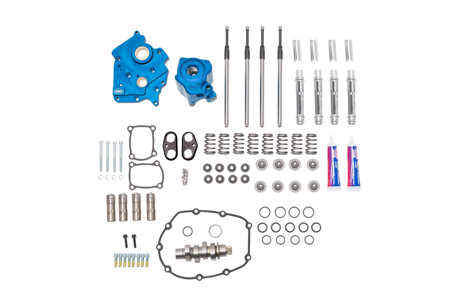 S&S Cycle エスアンドエスサイクル 550Cカムチェストキット CHR M8 エンジン(OilCooled) 17-21 310-1082B|MOTO-OCC 店