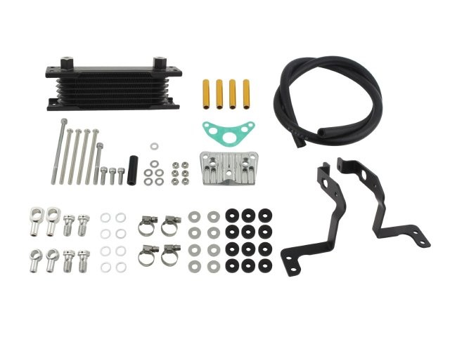 SHIFT UP シフトアップ モンキー/ゴリラ オリジナル オイルクーラーKIT コア8段 フレームマウント 取り出し付き 215249-64