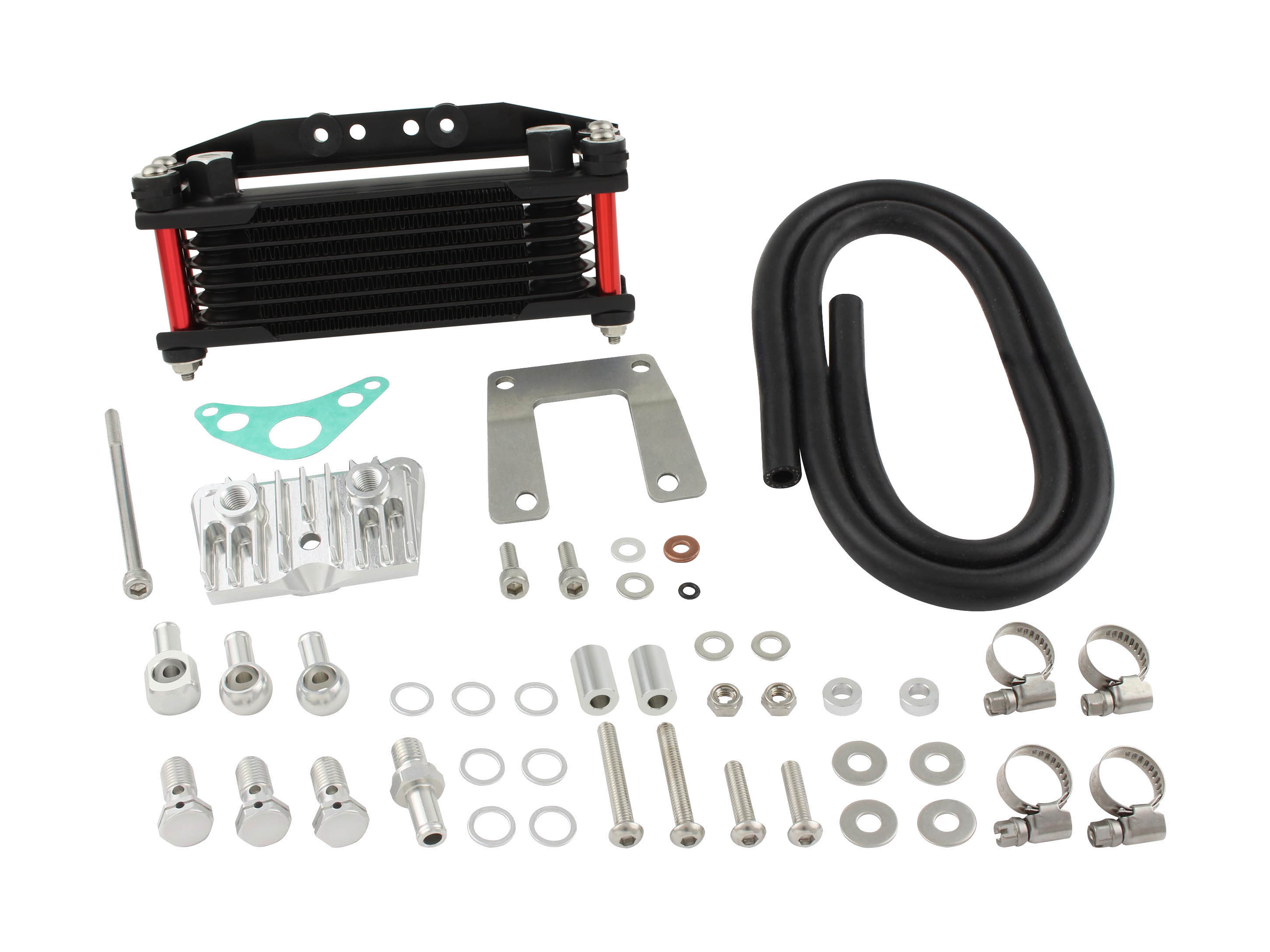 シフトアップ カブ ( Cub ) オリジナル オイルクーラーKIT コア8段 ヘッドボトムマウント 取り出し付き 216247-62 24,871円