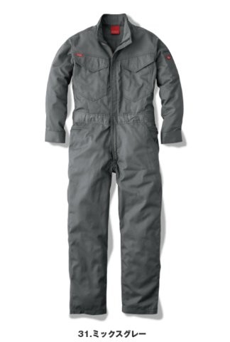 オールマイティーツナギ　31.ミックスグレー　B5Lサイズ GE-830 カジュアル 作業服 エスケープロダクト