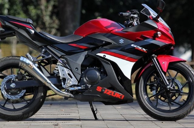 Sptadao SP忠男 SUZUKI GSXR250 POWER BOX メガホン マフラー GS2-PB-01