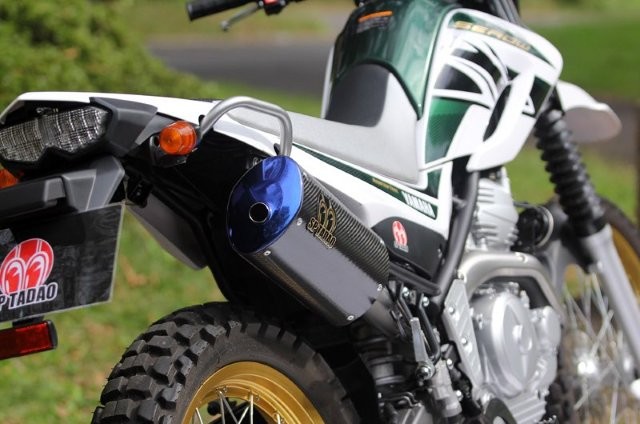 Sptadao SP忠男 YAMAHA SEROW250( 18 ) POWER BOX チタン＆カーボン マフラー SE2-PB-03