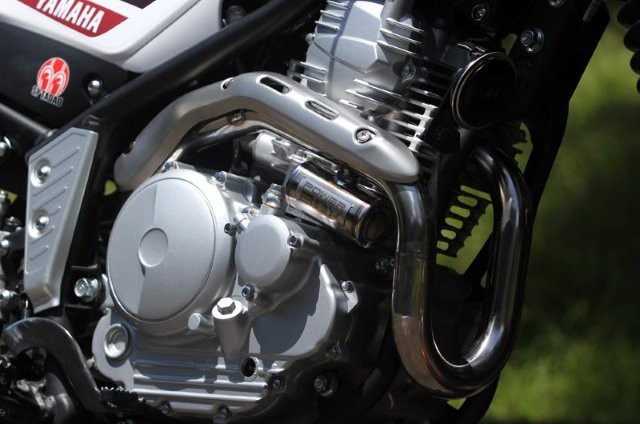 Sptadao SP忠男 YAMAHA SEROW250 POWER BOX パイプ チタンソリッド SE2-PB-12